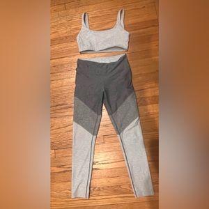 New without Tags Size Medium Outdoor Voices Bra Top and Matching Leggings.